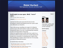 Tablet Screenshot of metal.hurlant.com
